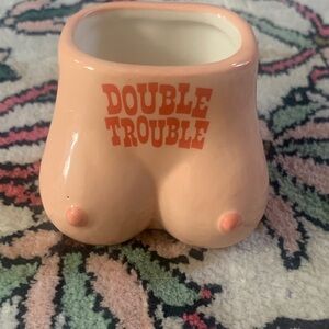 Double trouble small pot/planter
